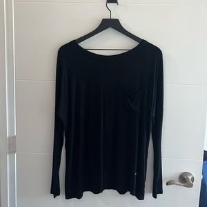 Urban Outfitters Black Oversized Shirt